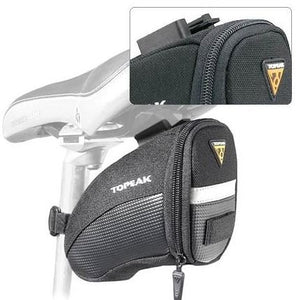 Topeak Aero Wedge Seat Bag with Strap: SMALL