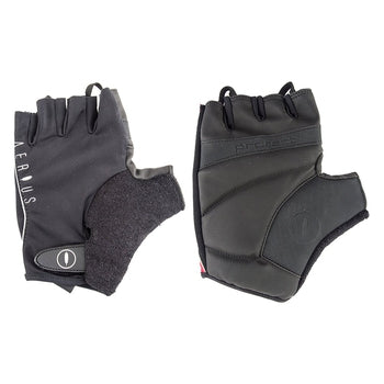 Aerius Classic Fingerless Gloves BLACK LARGE