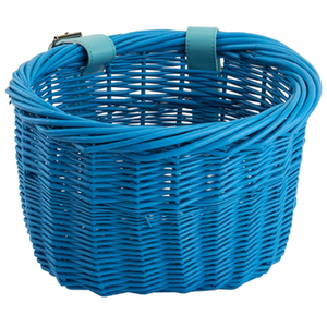 Sunlite Mini Willow Bushel Basket BLUE